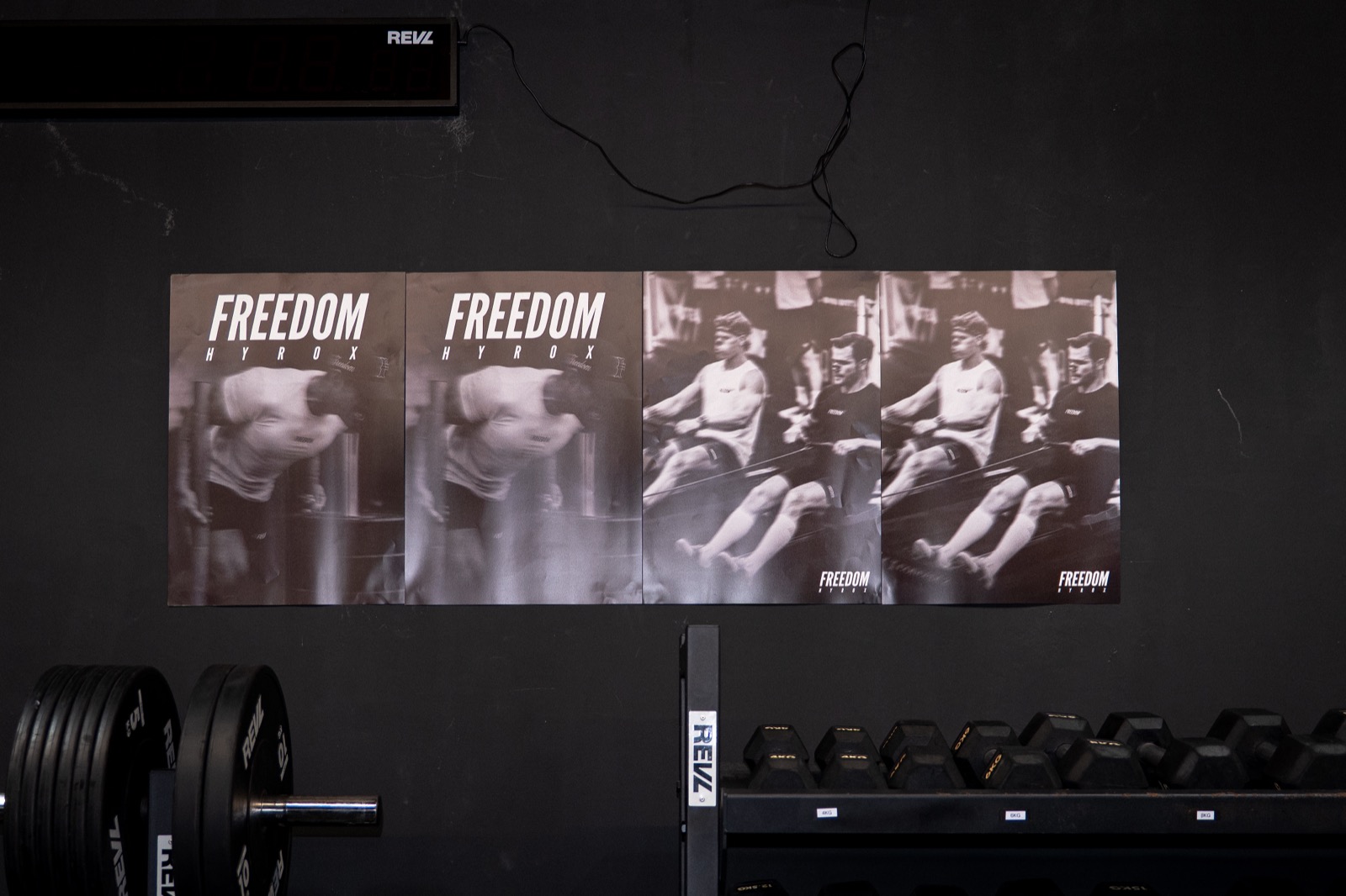 REVL 벽에 걸린 FREEDOM 하이록스 클래스 포스터