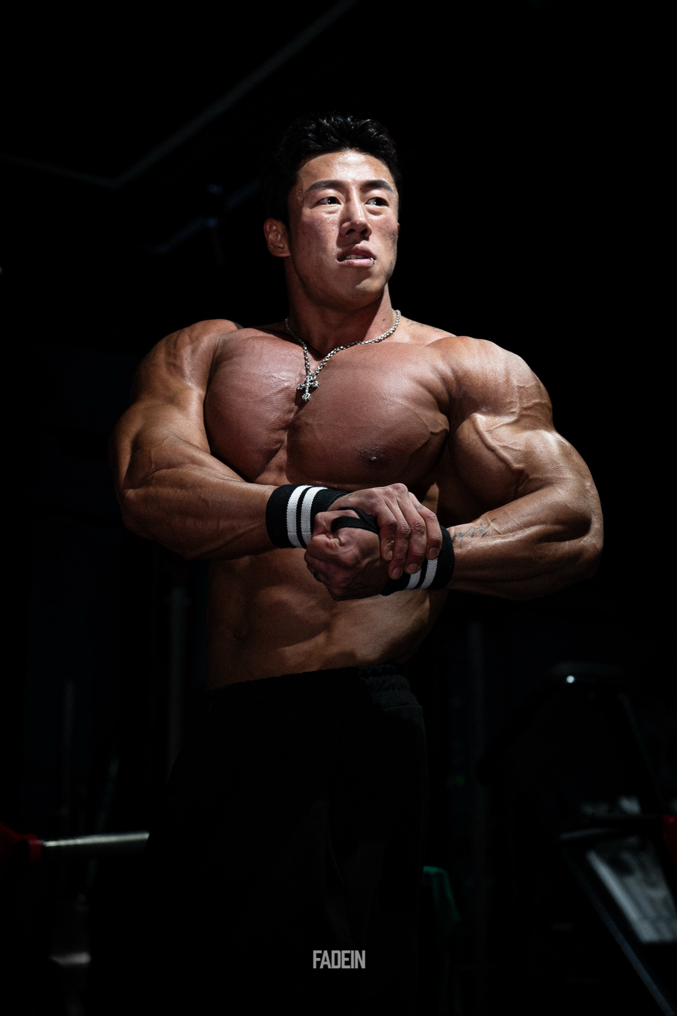 보디빌더 이효원 짐스냅·바디프로필 촬영 — 페이드인스튜디오