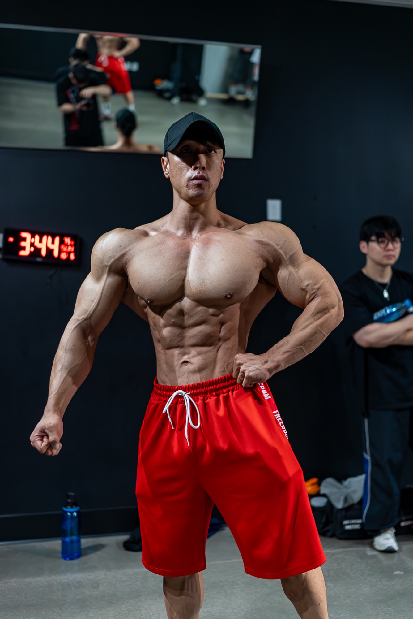 보디빌더 훈련 스냅 — 짐스냅·바디프로필, 페이드인스튜디오